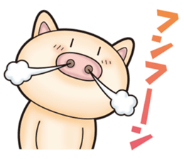 hogehoge diary (pig ver) sticker #12467692