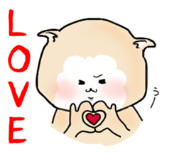 Everyday Positive dog sticker #12467948