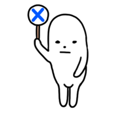 Soft person. sticker #12468396