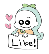 good mood girls sticker #12469249