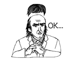 moving wigs sticker #12469350