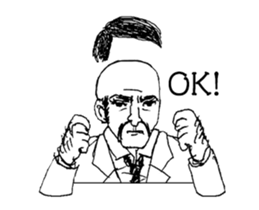 moving wigs sticker #12469351