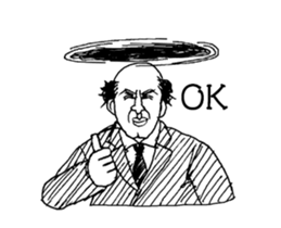 moving wigs sticker #12469361