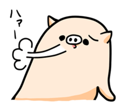 Two cute pigs sticker #12470020