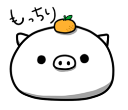 Two cute pigs sticker #12470023