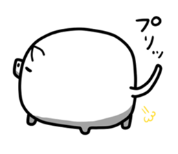 Two cute pigs sticker #12470029