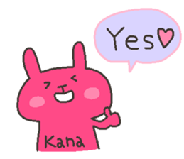 KANA chan 4 sticker #12470502