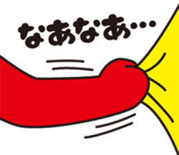 Pretty Yellow LOVE sticker #12471386