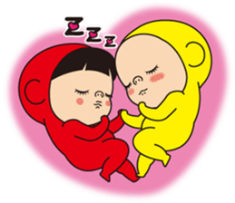 Pretty Yellow LOVE sticker #12471414