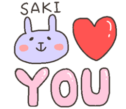 SAKI chan 4 sticker #12471949