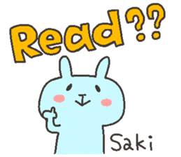 SAKI chan 4 sticker #12471968