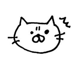 shirokichi <Cute Cat> Sticker sticker #12472013
