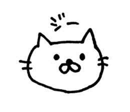 shirokichi <Cute Cat> Sticker sticker #12472018