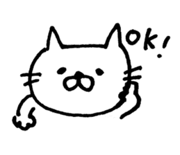 shirokichi <Cute Cat> Sticker sticker #12472024