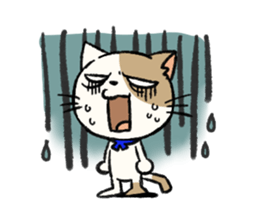 Stray cat Butch sticker #12472164