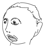 Weird Me - Alice sticker #12472840