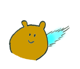 Bear's name is uchida sticker #12472962