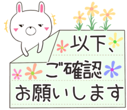 Rabbit Delta sticker #12473042