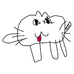 Loose nice creature sticker