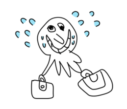 Loose nice creature sticker sticker #12473167