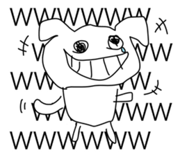 Loose nice creature sticker sticker #12473177