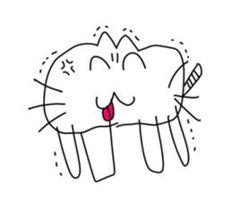 Loose nice creature sticker sticker #12473179