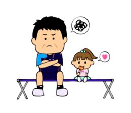 Soccer boys yellow version. sticker #12473339