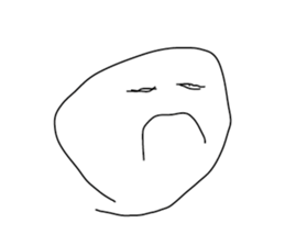 Graffito Face sticker #12473993