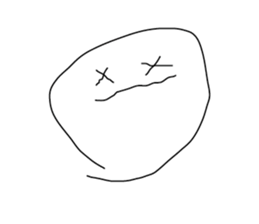 Graffito Face sticker #12473996