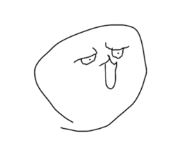 Graffito Face sticker #12473998