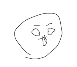 Graffito Face sticker #12474001