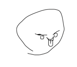 Graffito Face sticker #12474026