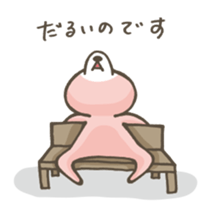 Rabbit of loose character sticker #12474400