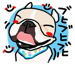 French bulldog family8 sticker #12474457