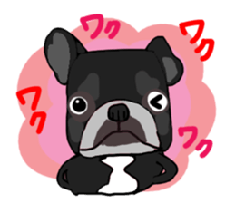 French bulldog family8 sticker #12474460