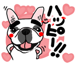 French bulldog family8 sticker #12474465