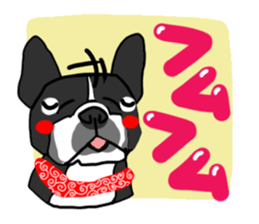 French bulldog family8 sticker #12474468