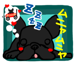 French bulldog family8 sticker #12474469