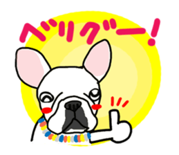 French bulldog family8 sticker #12474470