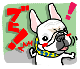 French bulldog family8 sticker #12474471