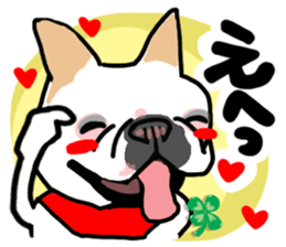 French bulldog family8 sticker #12474472
