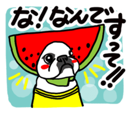 French bulldog family8 sticker #12474480