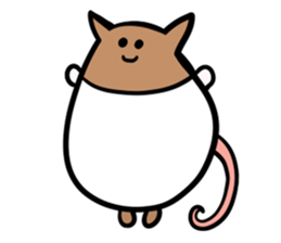 Rats and friends. sticker #12474878