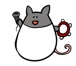 Rats and friends. sticker #12474887