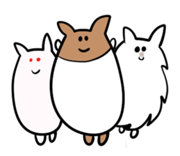 Rats and friends. sticker #12474902