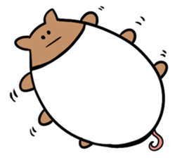 Rats and friends. sticker #12474906