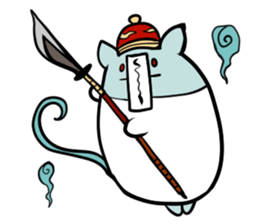 Rats and friends. sticker #12474907