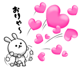 Love of rabbit sticker #12475092