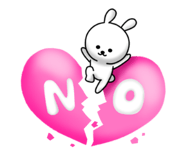 Love of rabbit sticker #12475113