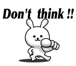 Love of rabbit sticker #12475116